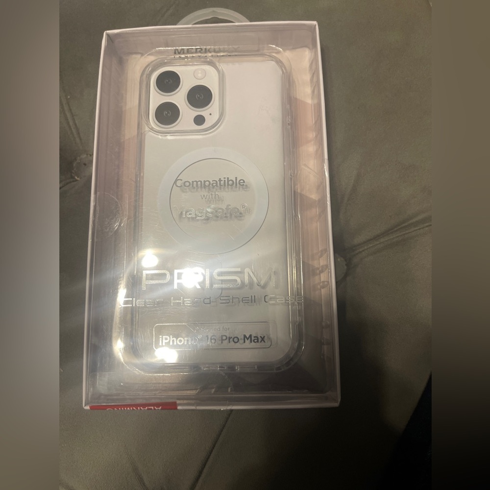 Clear Prism Case for iPhone 16 Pro Max - Clear